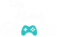 logo life about games white variant